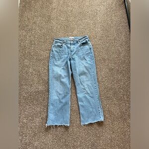Abercrombie Curve Love Baggy Low Rise Jeans